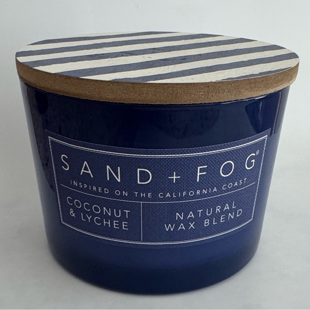 Sand + Fog Coconut & Lychee Natural Wax Blend Candle